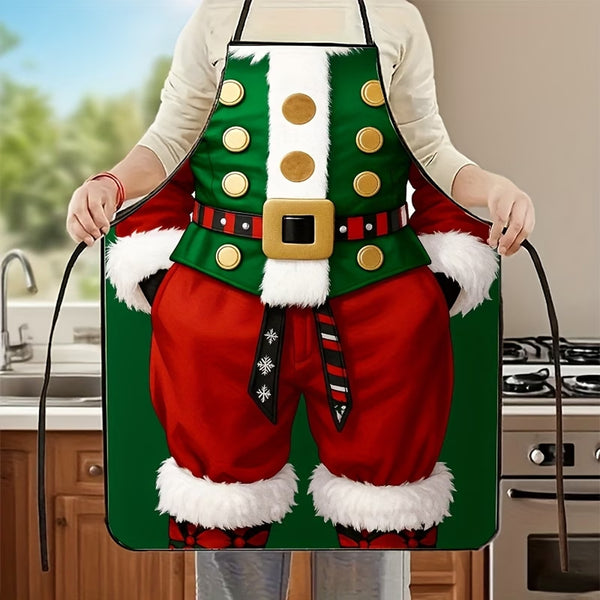 Christmas Kitchen Apron – Santa Suit