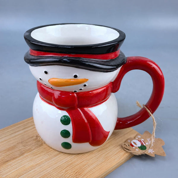3D Christmas character mug
