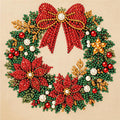 🎍 Poinsettia Wreath