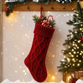 Cable Knit - Red