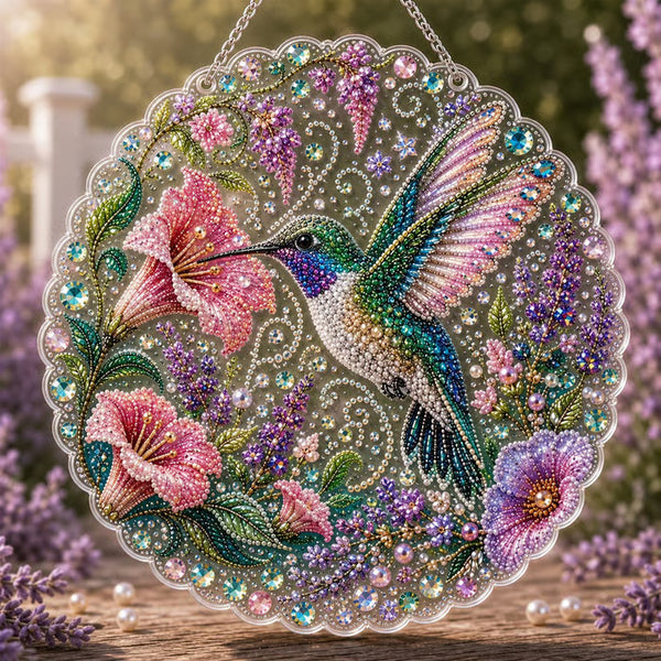 Garden Animal Suncatcher Kit – Hummingbird