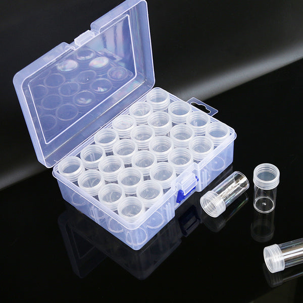Diamond Art Drill Storage Case – 24 Bottles
