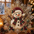 ⛄ Snowman Medallion