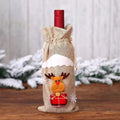 Burlap Reindeer Beige