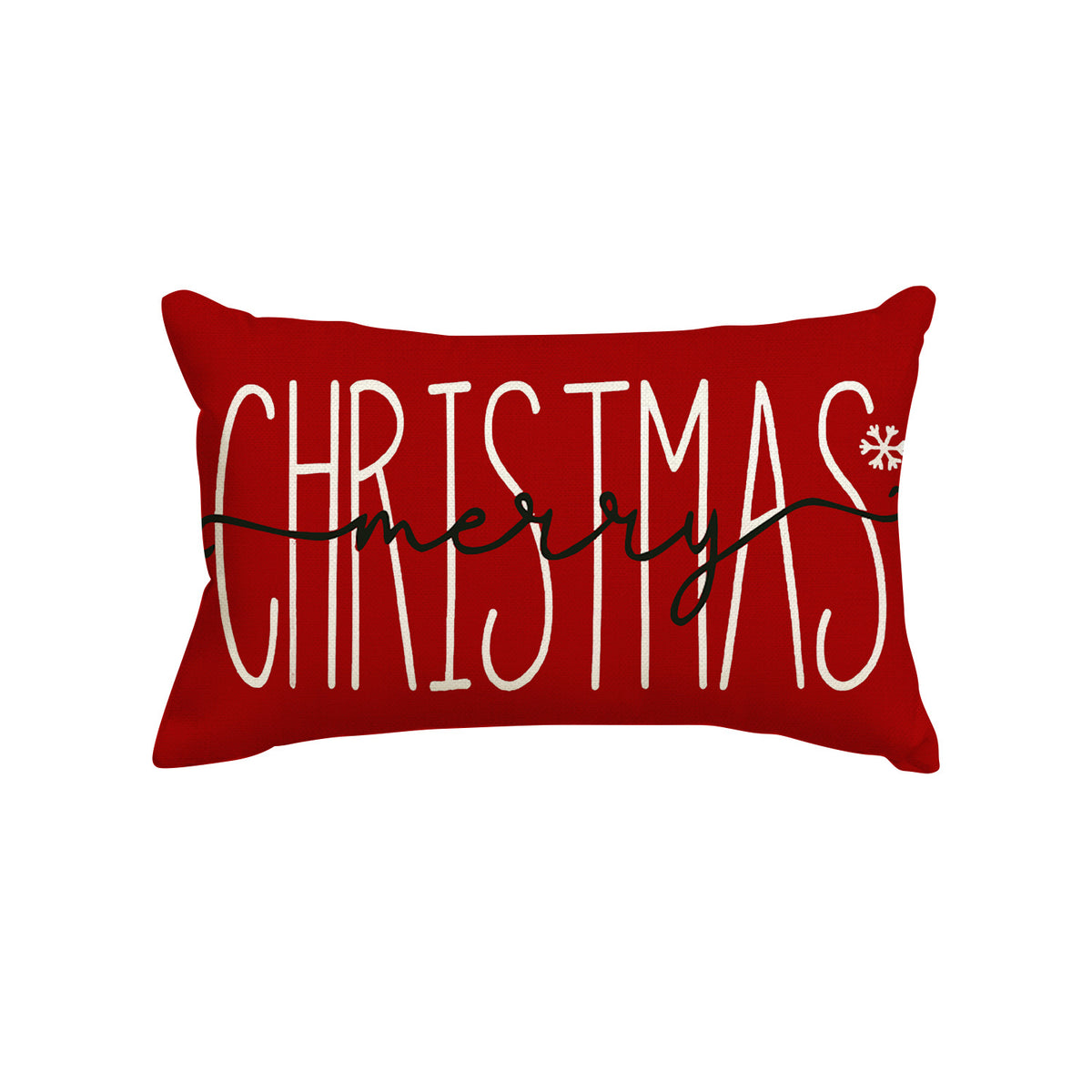 Christmas Throw Pillow Cover – Merry Christmas 1