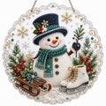 Snowman and Skates