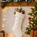 🧣 Chunky Knit - White