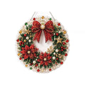 Red Bow Wreath