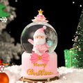 Pink Santa with Gift 2061