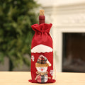 Burlap Snowman Red