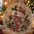 Candy Cane Stocking