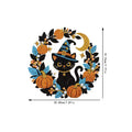 🐈‍⬛ Black Cat Pumpkin Wreath