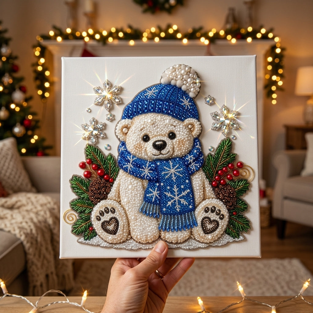 Christmas Polar Bear