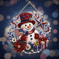 ⭐ Patriotic Snowman